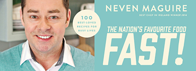 Neven serves up fast, nutritious food for busy lives in new cookbook, The Nation’s Favourite Food Fast!