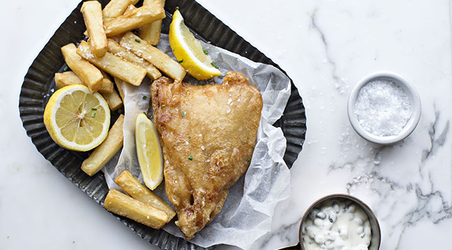 Gluten Free Fish and Chips by Gearoid Lynch