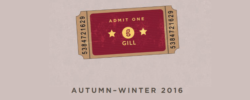 Roll up! Roll up! Experience Gill Books Autumn-Winter 2016 Catalogue