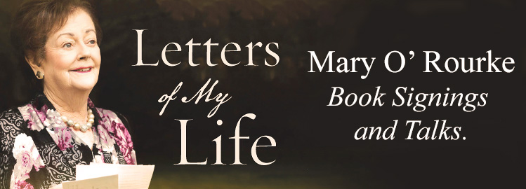 Mary O'Rourke 'Letters of My Life' Autumn Signings and Talks