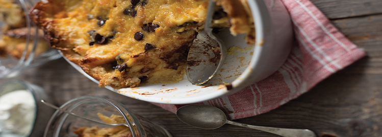 Recipes For A Nervous Breakdown: Chocolate and Orange Bread and Butter Pudding